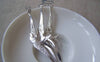Accessories - 10 Pcs Antique Silver Swallow Bird Connector Charms 15x60mm A4405