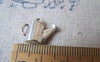 Accessories - 10 Pcs Antique Silver Watering Pot Charms 13x16mm A4349