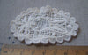 Accessories - 10 Pcs Beige Cream Color Filigree Floral Rabbit Cotton Lace Doily 50x70mm A4844