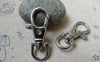 Accessories - 10 Pcs Chrome Color Lobster Swivel Clasps 11x31mm A6136