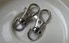 Accessories - 10 Pcs Chrome Color Lobster Swivel Clasps 11x31mm A6136