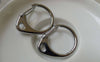 Accessories - 10 Pcs Chrome Color Metal Clip Spring D Ring Lobster Clasps 26x31mm A6114