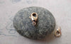Accessories - 10 Pcs KC Gold Rose Gold Tone Brass Lobster Clasp 6x12mm A6712