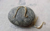 Accessories - 10 Pcs KC Gold Tone Brass Unique Hole Fish Hook Earwire Findings18mm A6603