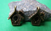 Birds, Pets & Animals - 10 pcs Antique Bronze 3D Bird House Charms 11x12mm A284