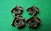 Birds, Pets & Animals - 10 pcs Antique Bronze 3D Bird House Charms 11x12mm A284