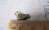 Animal Beads - 10 pcs Antique Bronze 3D Bird Spiral Spacer Beads A293