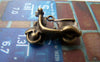 Accessories - 10 Pcs Of Antique Bronze 3D Motorcycle Motor Scooter Charms 22mm A3358