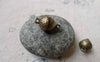 Plants & Trees - 10 pcs Antique Bronze 3D Acorns Pinecones Connectors Charms A6631