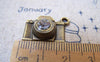 Accessories - 10 Pcs Of Antique Bronze 3D Rhinestone Camera Charms 15x18mm A3081