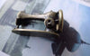 Accessories - 10 Pcs Of Antique Bronze 3D Sewing Machine Charms 12x16x26mm A7766