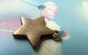Accessories - 10 Pcs Of Antique Bronze 3D Star Charms 16mm A1406