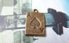 People, Profession & Hobby - 10 pcs Antique Bronze Ace of Spade Poker Card Charms A492