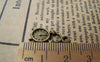 People, Profession & Hobby - 10 pcs Antique Bronze Alarming Clock Charms 8x19mm A520