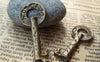 Keys & Locks - 10 pcs Antique Bronze Ancient Key Charms Pendants A203