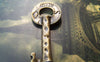 Keys & Locks - 10 pcs Antique Bronze Ancient Key Charms Pendants A203