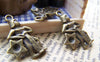 Ocean, Weather & Symbols - 10 pcs Antique Bronze Aquarius Water-Bearer Constellation Charms A2869