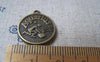 Ocean, Weather & Symbols - 10 pcs Antique Bronze Aquarius Water-Bearer Constellation Charms A1929