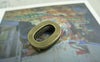 Number Beads - 10 pcs Antique Bronze Arabic Figure Number 0 Bracelet Beads A5820