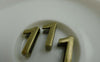 Number Beads - 10 pcs Antique Bronze Arabic Figure Number 1 Bracelet Beads A5810