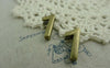 Number Beads - 10 pcs Antique Bronze Arabic Figure Number 1 Bracelet Beads A5810