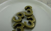 Number Beads - 10 pcs Antique Bronze Arabic Figure Number 3 Bracelet Beads A6061