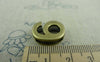 Number Beads - 10 pcs Antique Bronze Arabic Figure Number 6 Bracelet Beads A5811