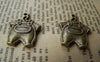 People's Accessories - 10 pcs Antique Bronze Baby Overall Pants Trousers Charms 19x24mm A1914