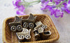 Accessories - 10 Pcs Of Antique Bronze Baby Stroller Carrier Charms 12x12mm A932