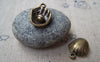 People, Profession & Hobby - 10 pcs Antique Bronze Baseball Glove Baseball Mitt Charms A1416
