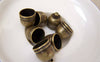 Accessories - 10 Pcs Of Antique Bronze Bead Tassel Caps Charms 12x14mm A5243