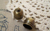 Accessories - 10 Pcs Of Antique Bronze Bead Tassel Caps Charms 12x14mm A5243