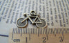 Accessories - 10 Pcs Of Antique Bronze Bike Bicycle Charms 15x20mm A951