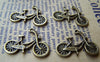 Traveling - 10 pcs Antique Bronze Bike Bicycle Charms Double Sided A929