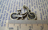 Traveling - 10 pcs Antique Bronze Bike Bicycle Charms Double Sided A929