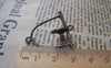 Birds, Pets & Animals - 10 pcs Antique Bronze Bird Ring Connector Charms 23mm A287