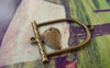 Birds, Pets & Animals - 10 pcs Antique Bronze Bird Ring Connector Charms 25x33mm A277
