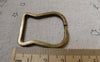 Keys & Locks - 10 pcs Antique Bronze Bottle Shaped Keyring A6050