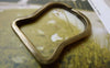 Keys & Locks - 10 pcs Antique Bronze Bottle Shaped Keyring A6050