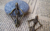 Accessories - 10 Pcs Of Antique Bronze Bow And Arrow Charms 25x37mm A1270