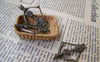 Accessories - 10 Pcs Of Antique Bronze Bow And Arrow Charms 25x37mm A1270