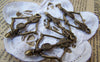 Accessories - 10 Pcs Of Antique Bronze Bow And Arrow Charms 25x37mm A1270