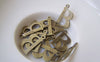 Accessories - 10 Pcs Of Antique Bronze Brass Alphabet Letter B Charms 9x15mm A2407