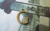 Accessories - 10 Pcs Of Antique Bronze Brass Alphabet Letter G Charms 10x15mm A2412