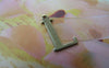 Accessories - 10 Pcs Of Antique Bronze Brass Alphabet Letter L Charms 10x15mm A2417