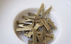 Accessories - 10 Pcs Of Antique Bronze Brass Alphabet Letter M Charms 10x15mm A2418