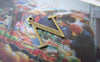 Accessories - 10 Pcs Of Antique Bronze Brass Alphabet Letter N Charms 10x15mm A2419