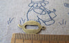 Accessories - 10 Pcs Of Antique Bronze Brass Alphabet Letter Q Charms 10x18mm A2422