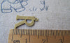 Accessories - 10 Pcs Of Antique Bronze Brass Alphabet Letter R Charms 10x15mm A2423