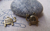 Birds, Pets & Animals - 10 pcs Antique Bronze Buena Suerte Elephant Charms A3871